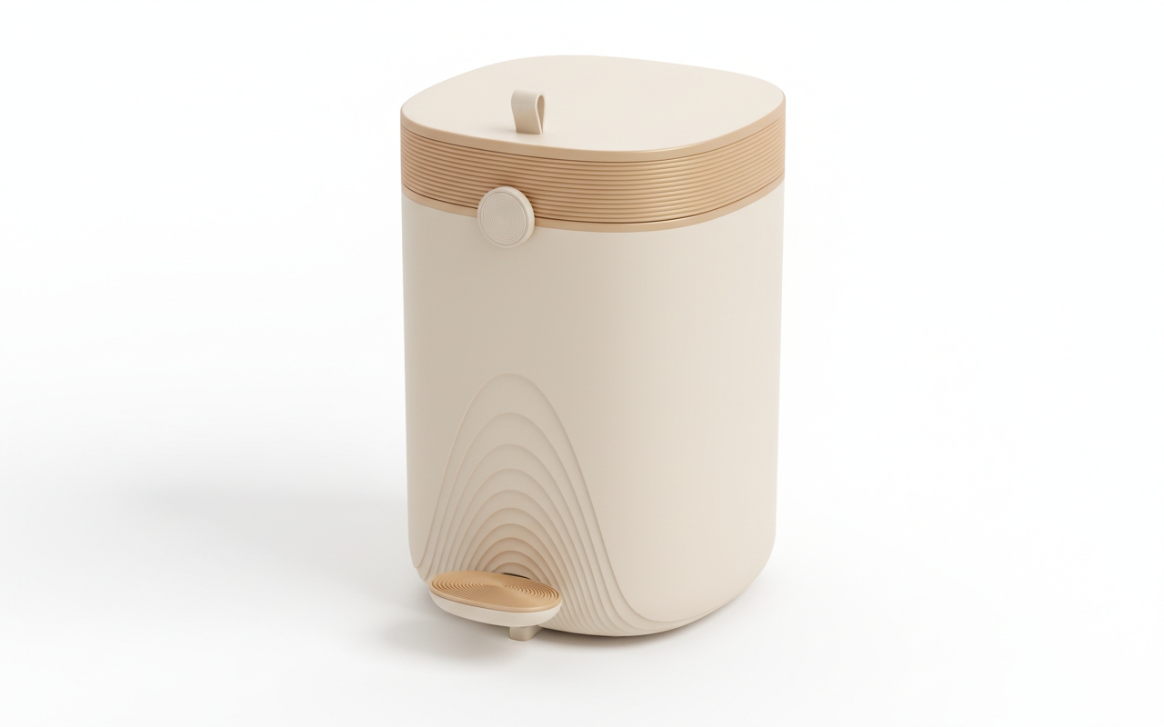 Yan value is justice! Finally, I found a garbage can that can be integrated into the home decoration.，