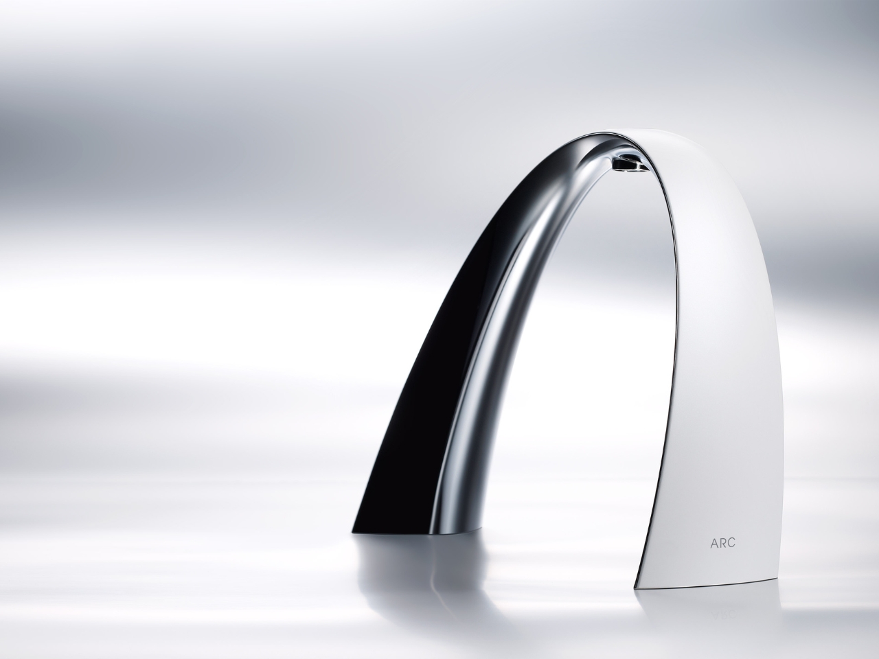 arc，water tap，conceptual design，Sanitary ware，