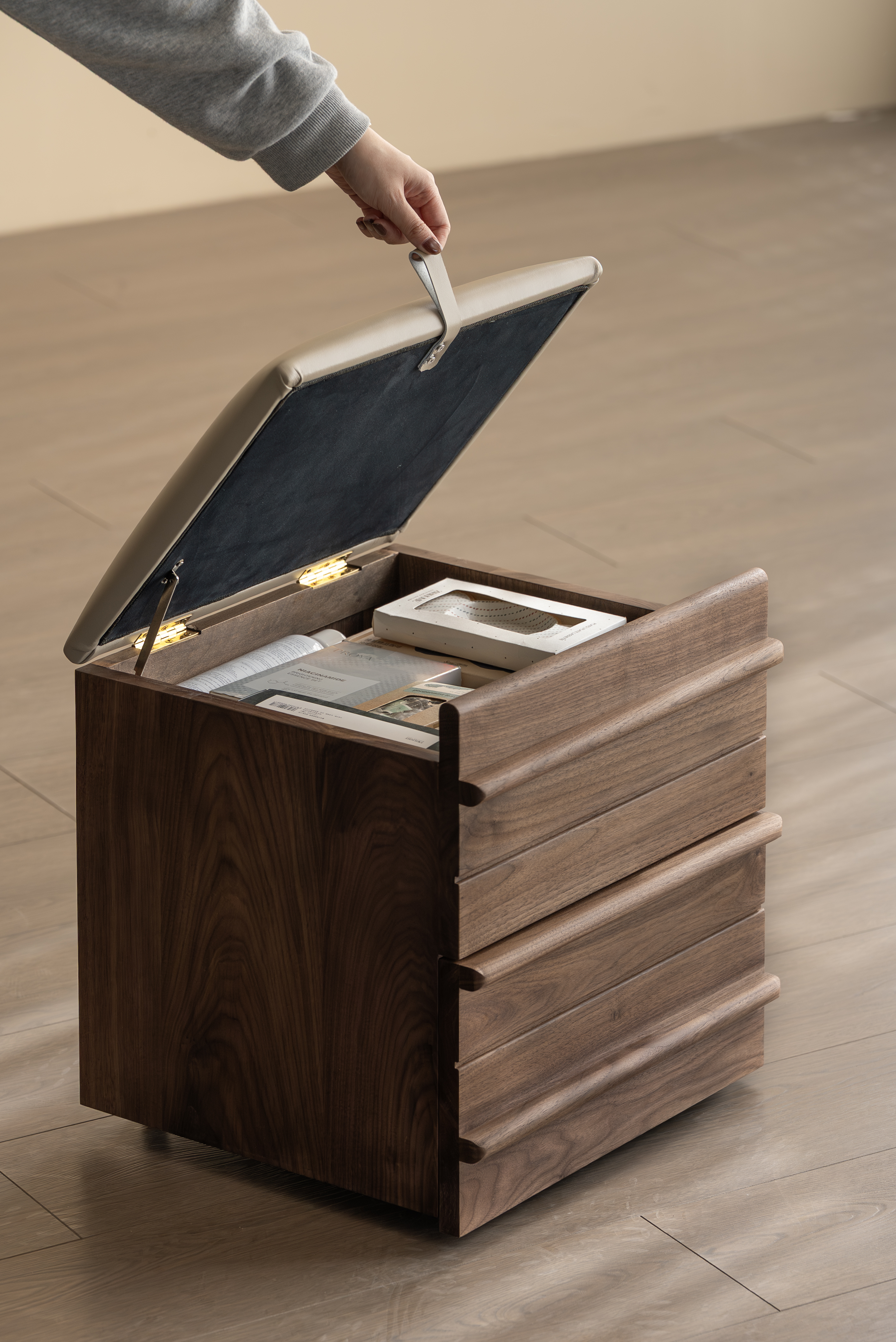 furniture design ，Dresser design，Black walnut furniture，Solid wood furniture，Original design，Residential Furniture，