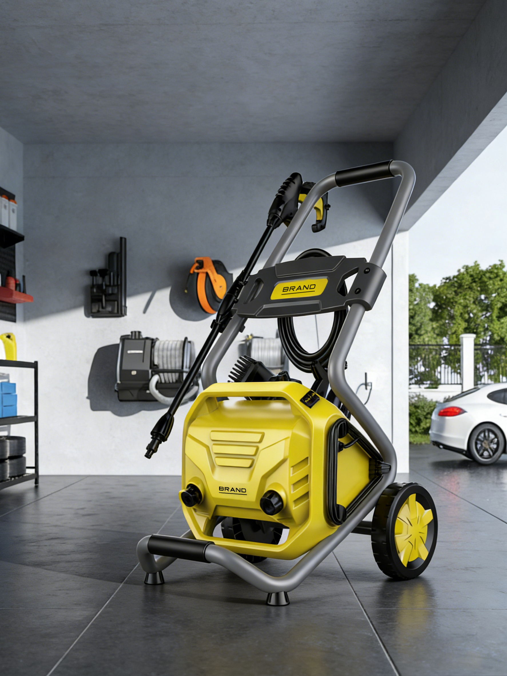 Garden Tools Design，Tool design，High pressure cleaning machine，Car washing machine，