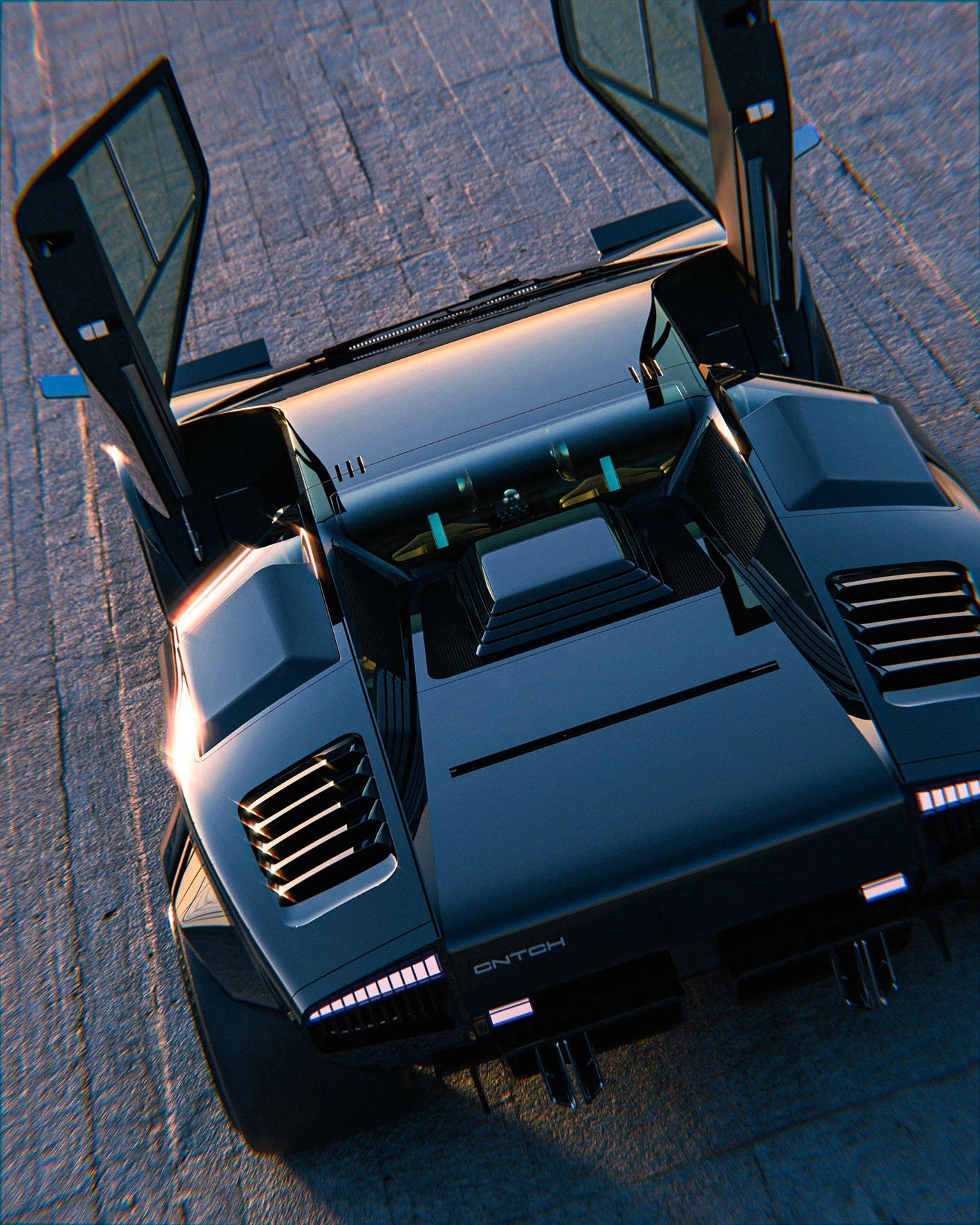 CNTCH，Sports car，3d，Fashion avant-garde，