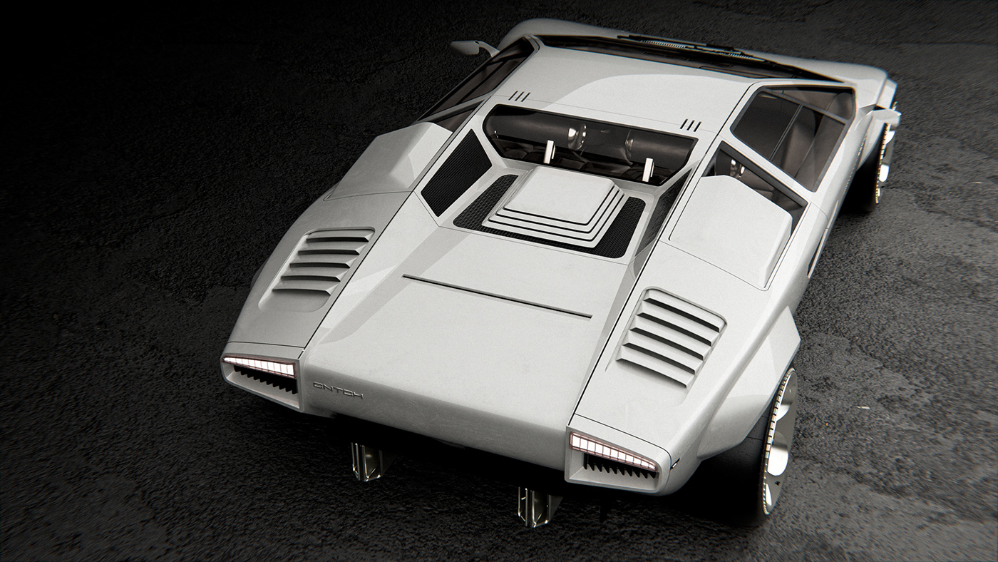 CNTCH，Sports car，3d，Fashion avant-garde，