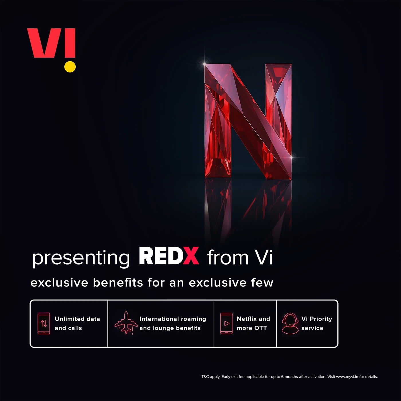 Visual Luxury，chair，Vi RED X，High-Order Facet Gem，Exclusive Benefits，