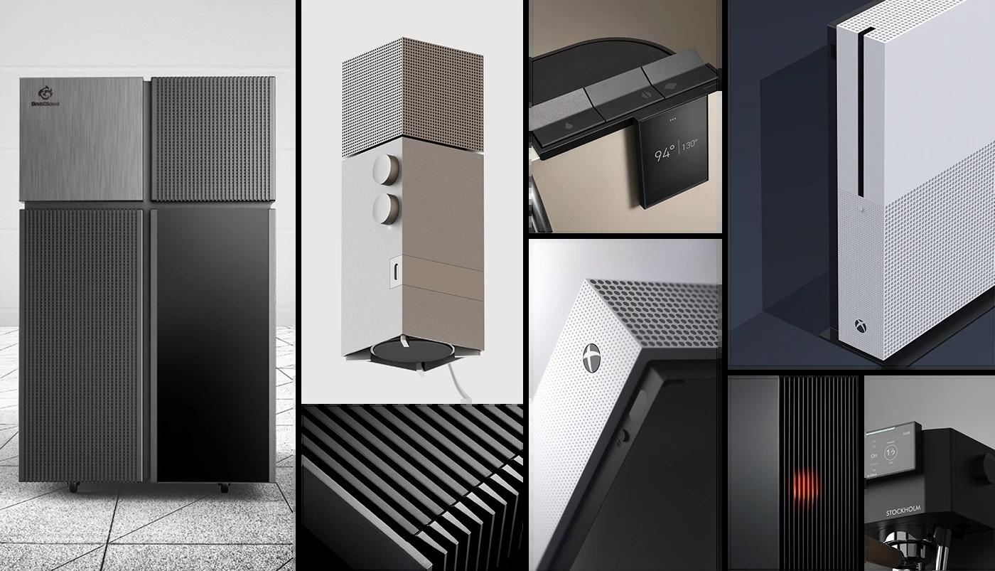 Spica EV charging pile，Modular Layering，visual language，Charging facilities，