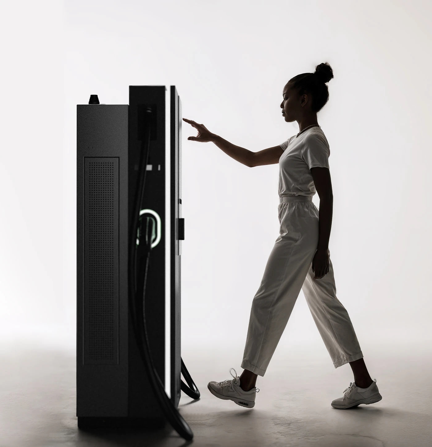 Spica EV charging pile，Modular Layering，visual language，Charging facilities，