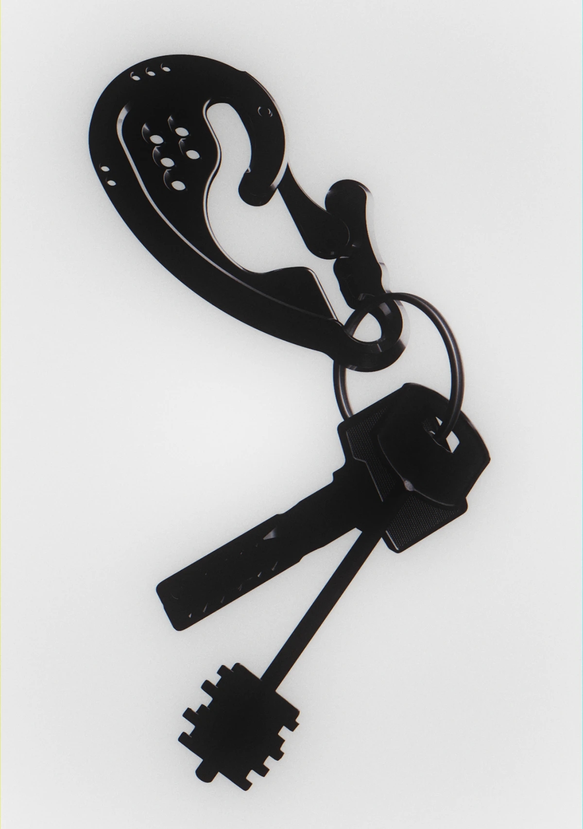 CarabinEAR，deaf-aid，Daily Hanging Ornaments，Mountaineering lock profile，Mountaineering lock profile，