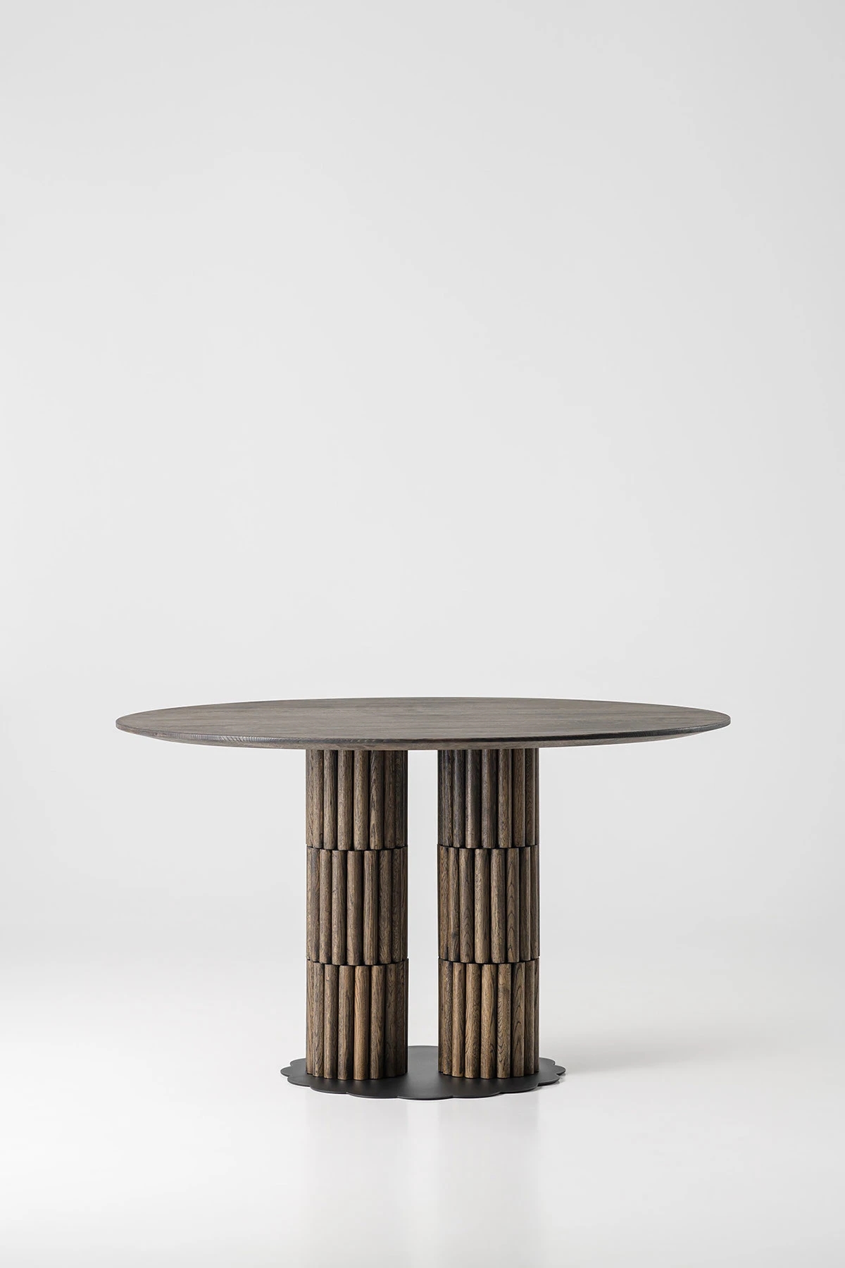 EON table，Polished wooden column，Sculpture of Time，Eternal Calendar，
