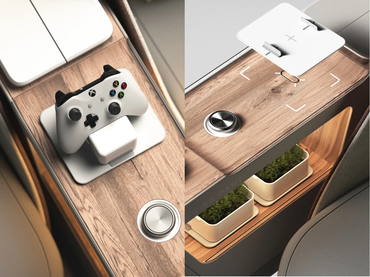 Flowing Oasis，Car seat，auto parts，industrial design，