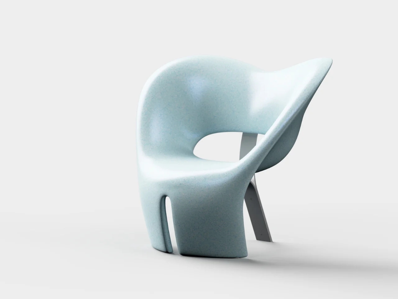 Pelvis Chair，conceptual design，chair，furniture，
