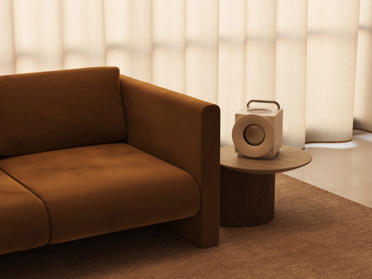 Porty Play，loudspeaker box，Digital，conceptual design，