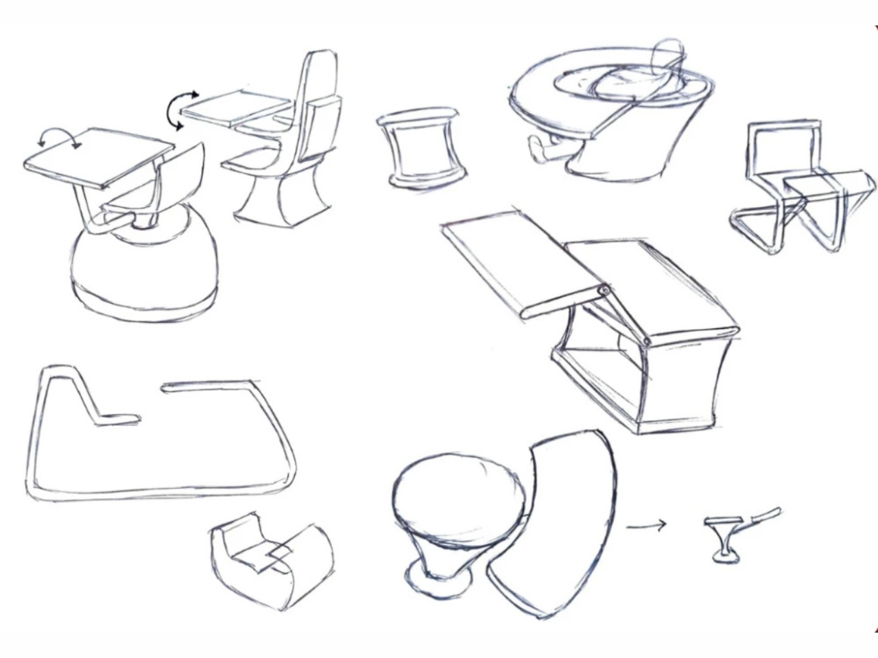 chair，furniture，conceptual design，Office furniture ，