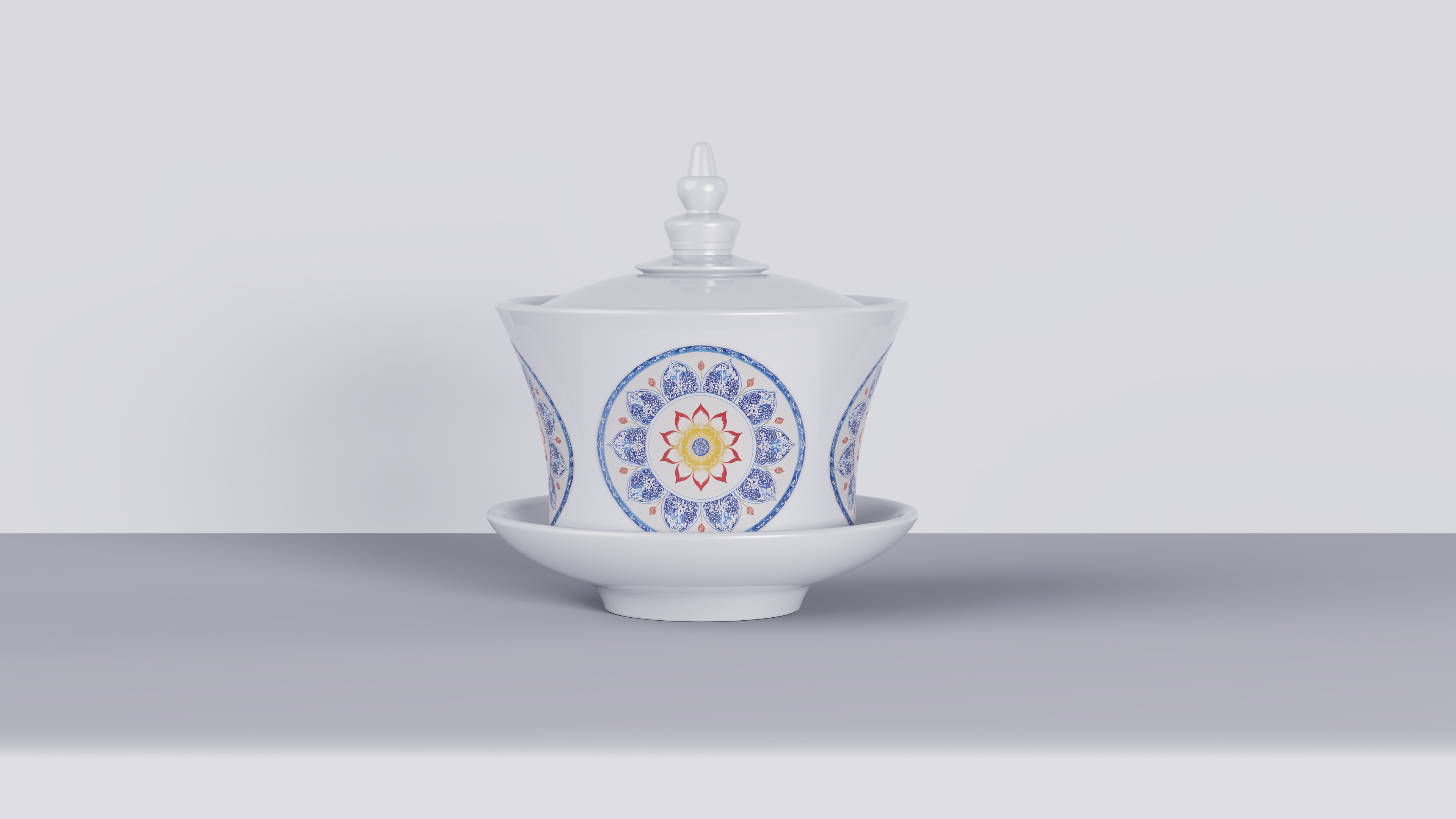 Yunju Temple，Cover bowl，tea set，