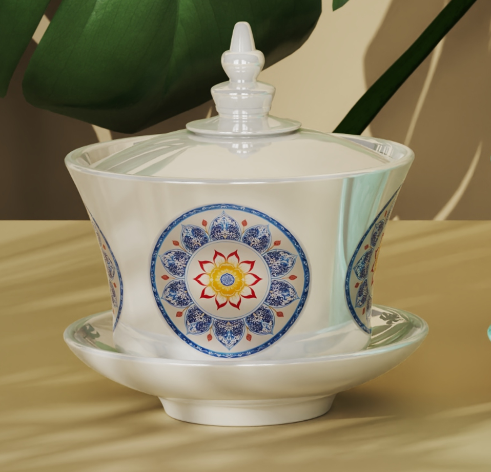 Yunju Temple，Cover bowl，tea set，