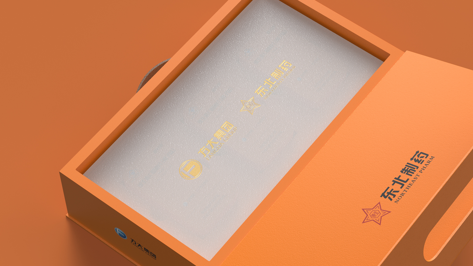 Vitamin C Chewable Tablets Packaging，Hand gift gift box packaging，Packaging design of health products，