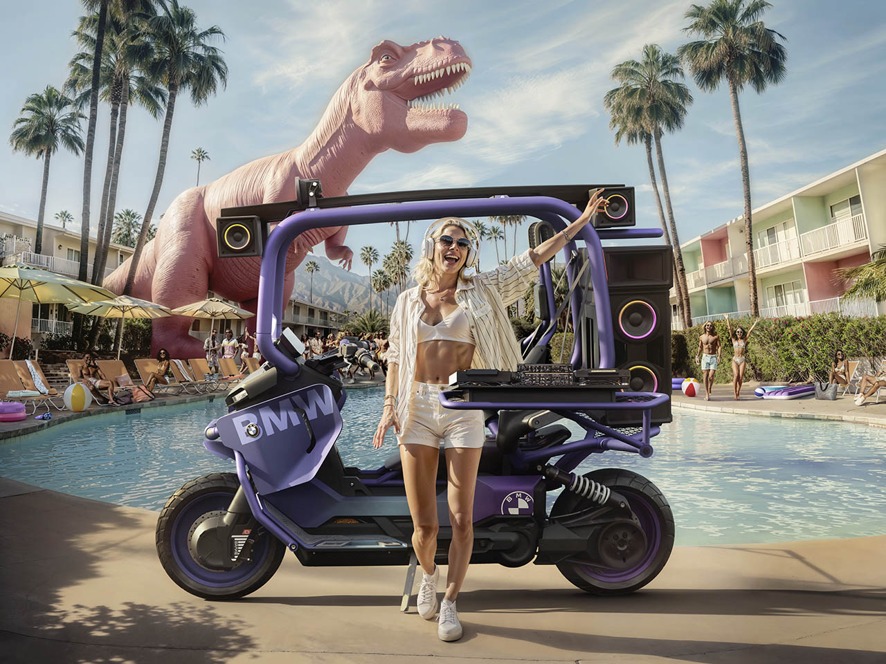 Electric scooter，vehicle，BMW，Vision CE，bmw，