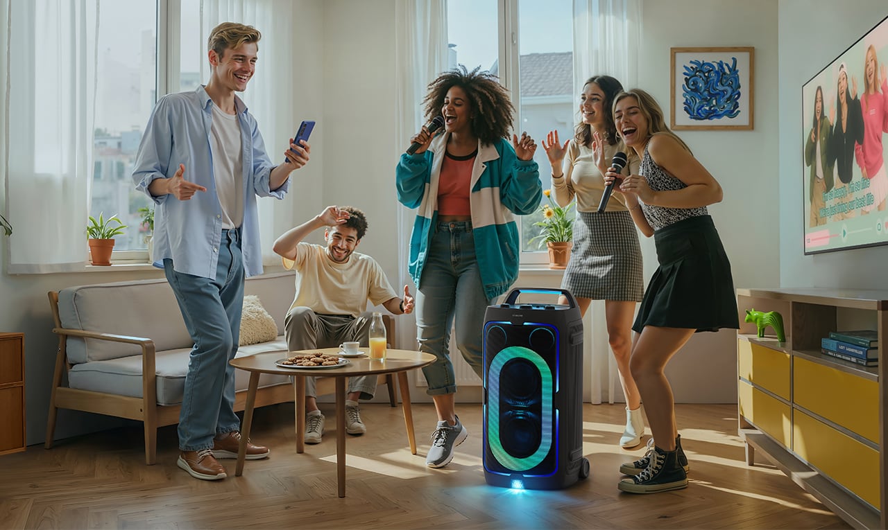 loudspeaker box，Digital，electronic product，Sound Tower，