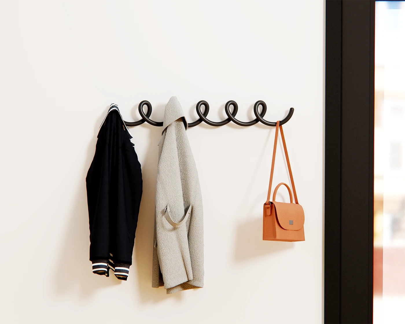Clothes hanger，Wall Art，leeee rack，Minimalist Sculpture，Space aesthetics，