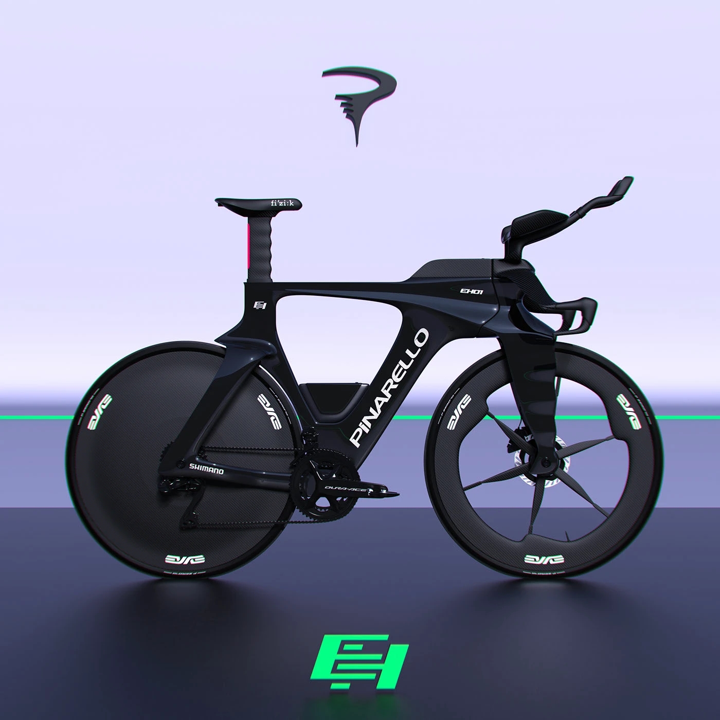 Pinarello EH01，BLENDER，aerodynamics，integrated structure，Bicycle，