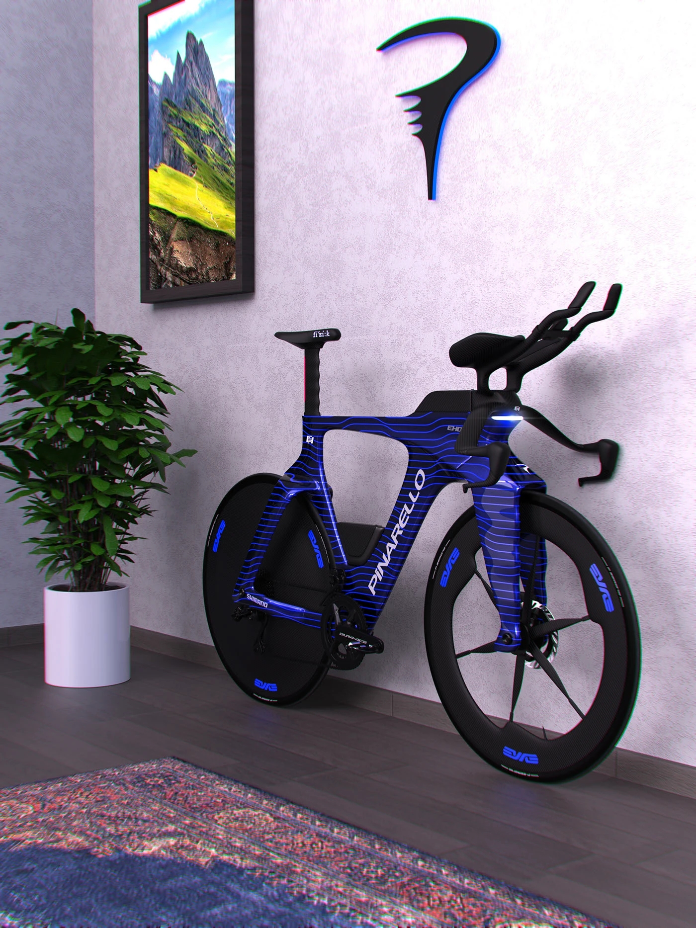Pinarello EH01，BLENDER，aerodynamics，integrated structure，Bicycle，