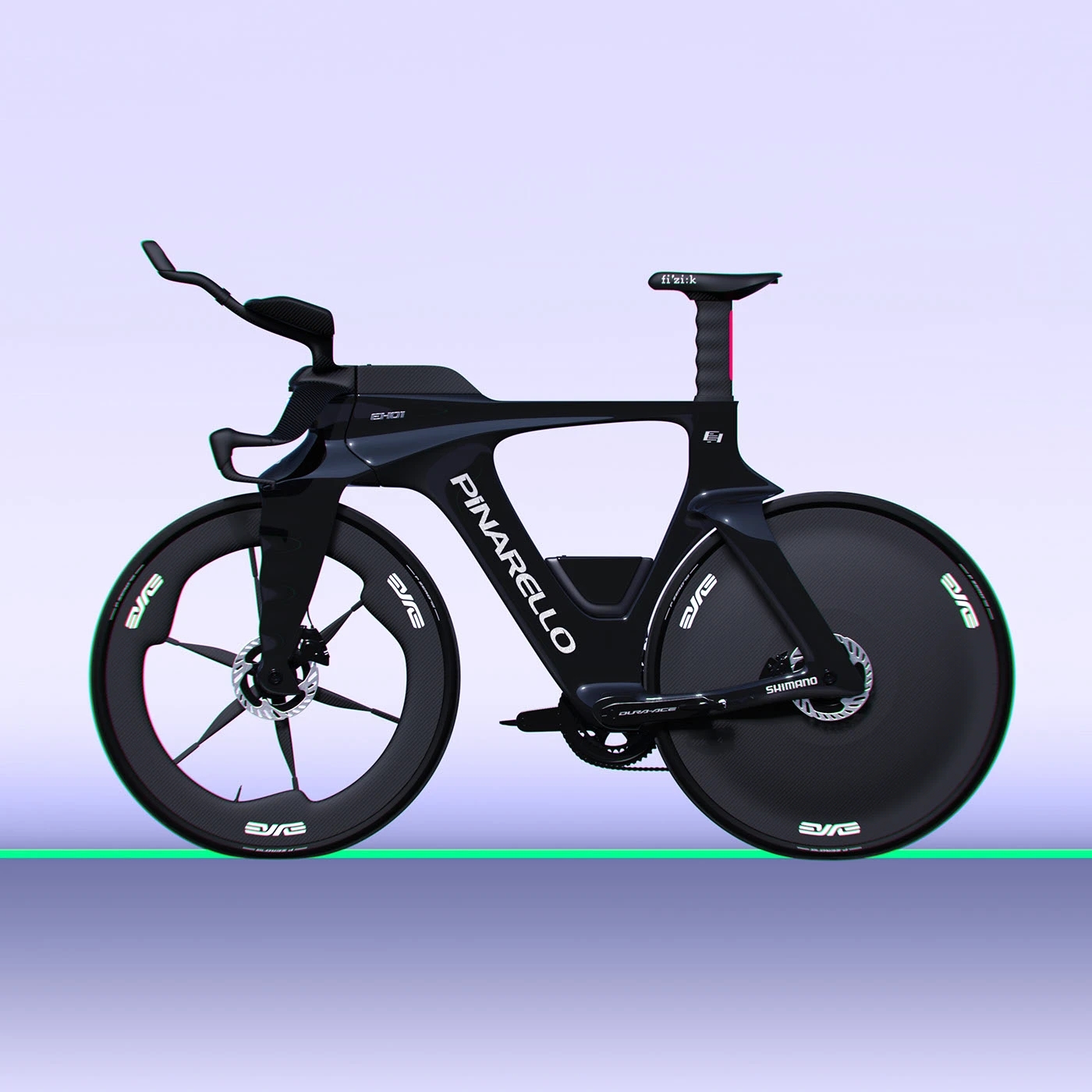 Pinarello EH01，BLENDER，aerodynamics，integrated structure，Bicycle，