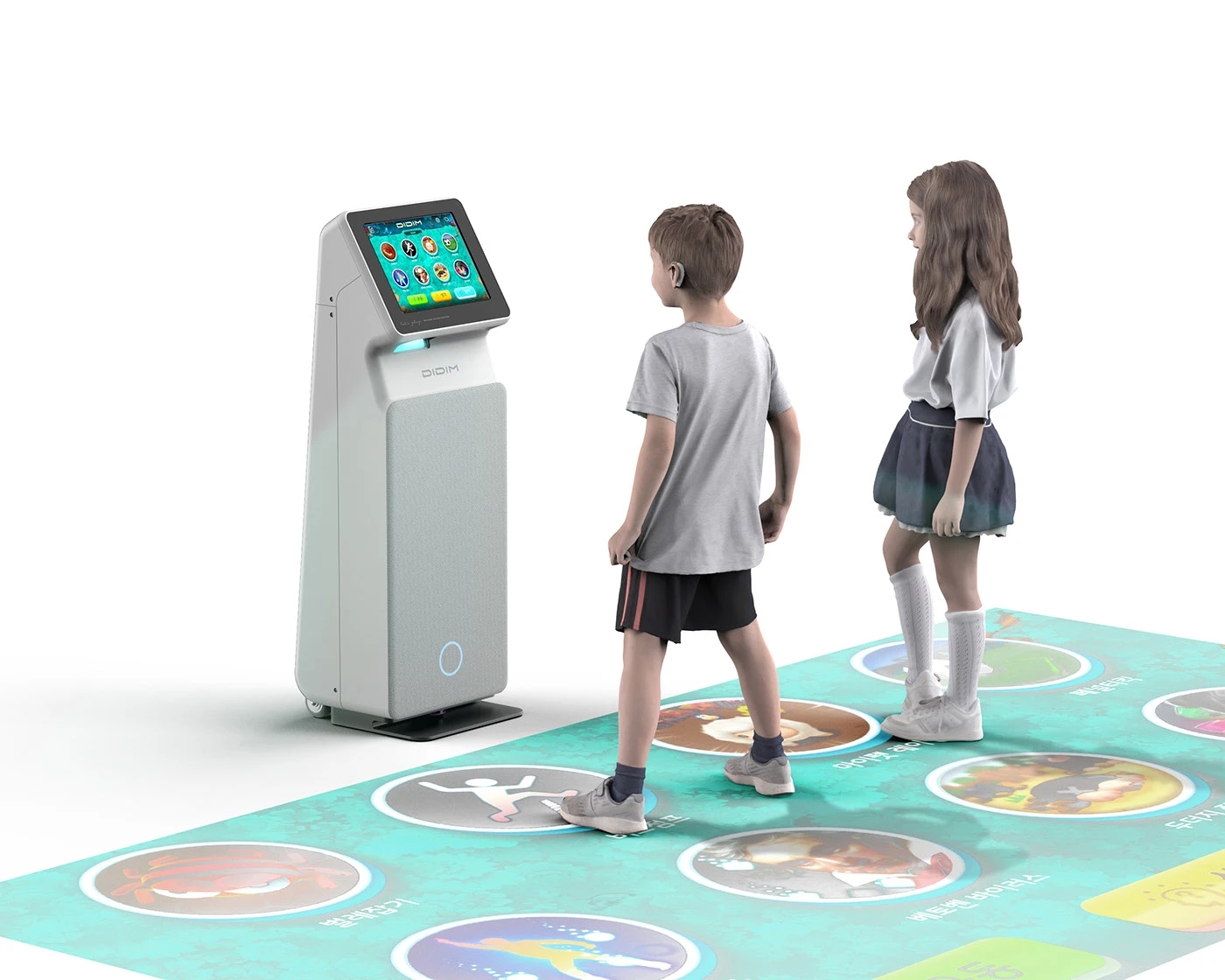 Children's movement，Pocket Interactive Fitness，DIDIM-MINI，Two Hand Interactive，