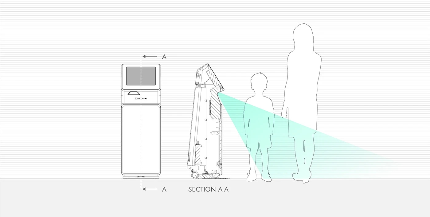 Children's movement，Pocket Interactive Fitness，DIDIM-MINI，Two Hand Interactive，
