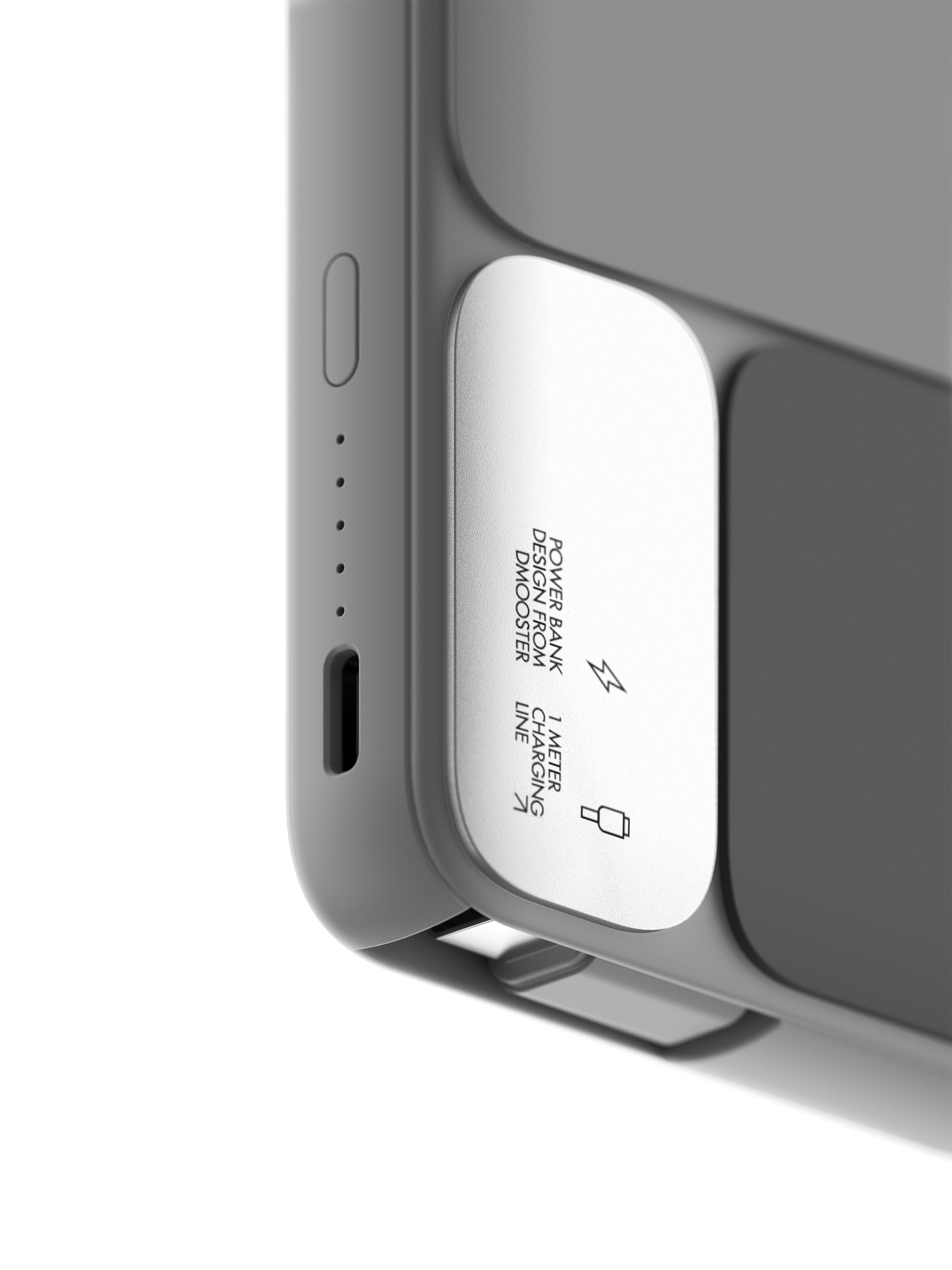 dmooster，portable battery，portable source，industrial design，Big Monster，Render，Chaopin，