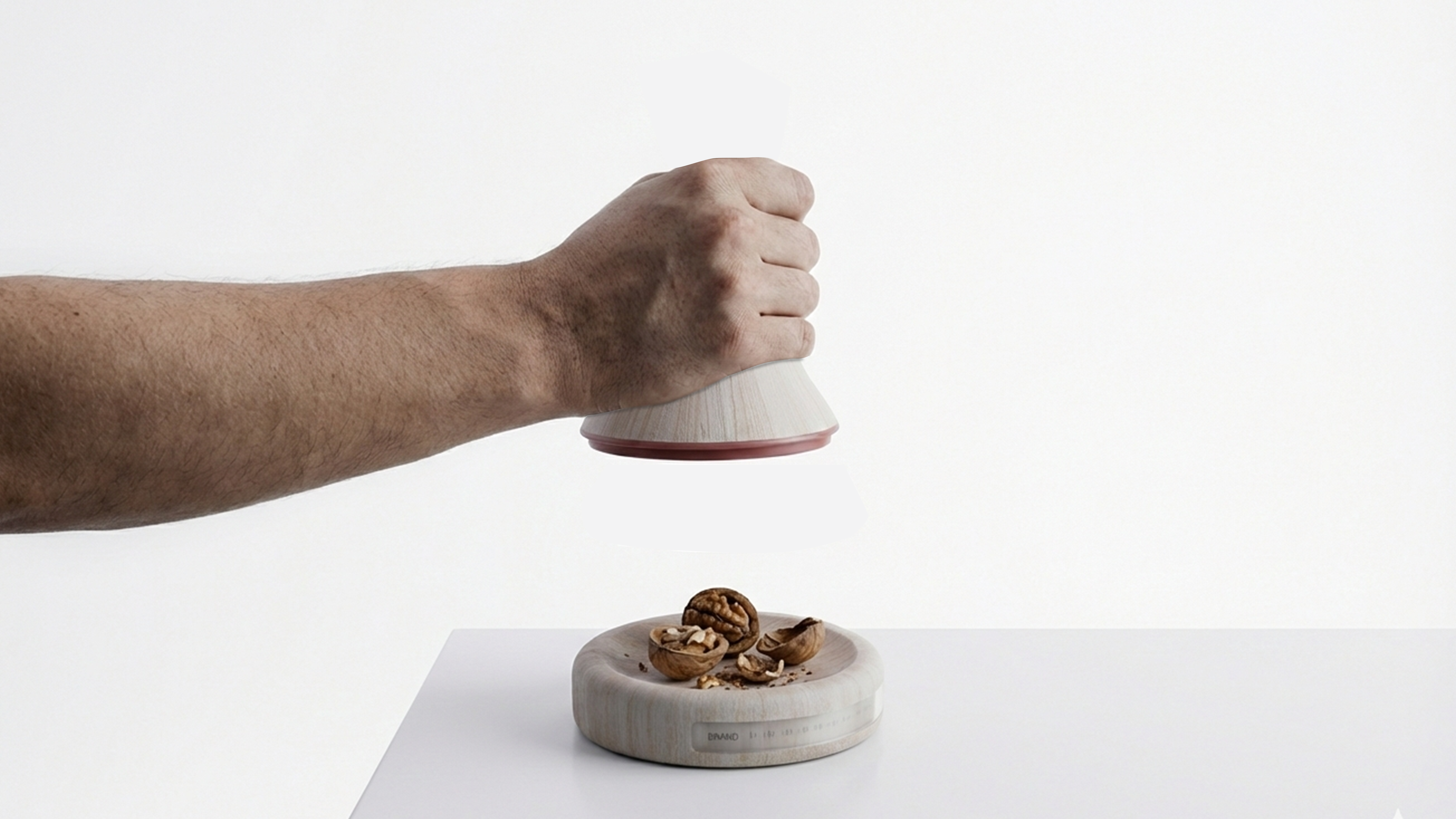 Unconscious design，Walnut clip，Emotional value，