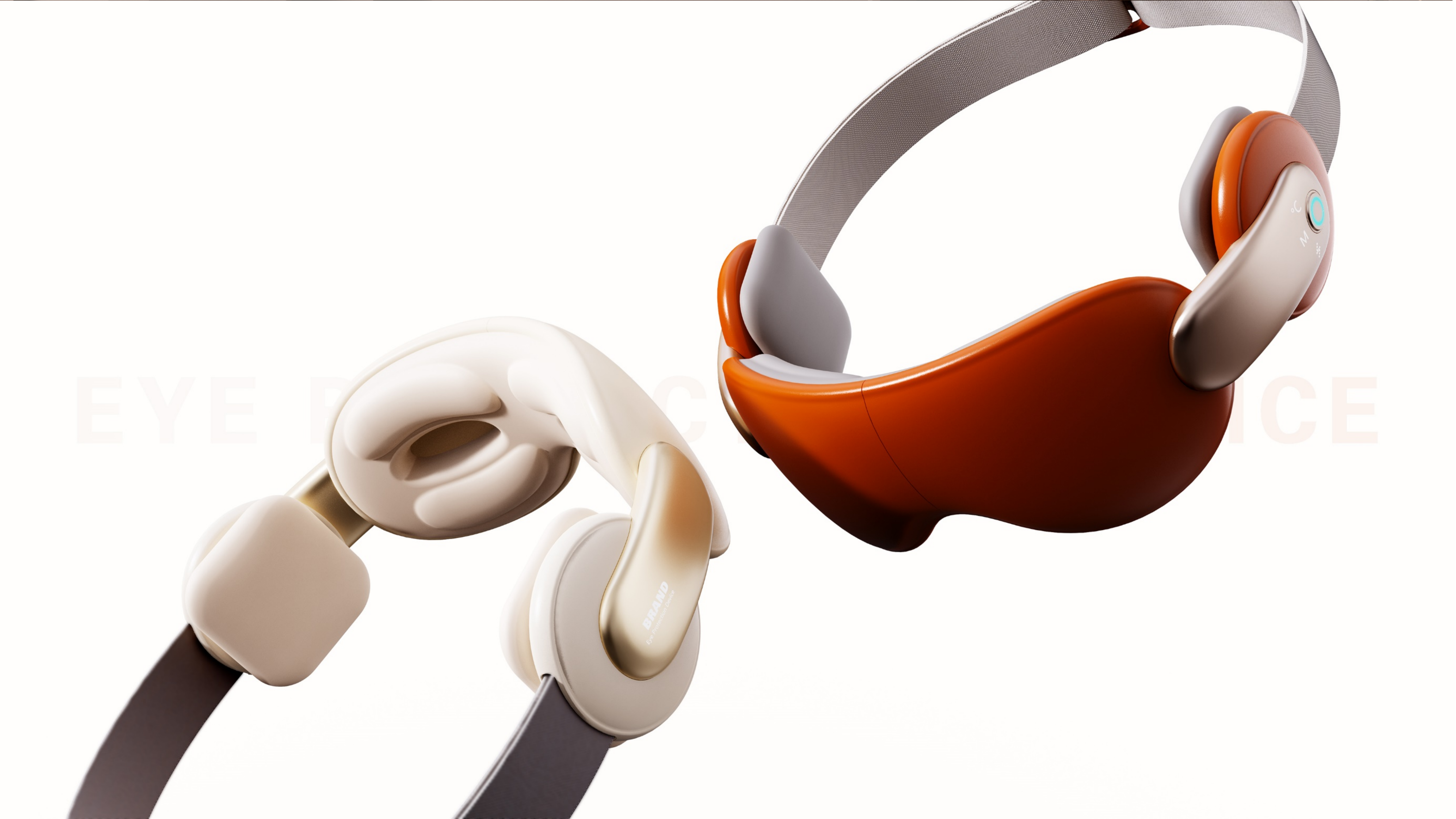 industrial design，product design，Appearance design，Eye massage instrument，Eye protector，design case analysis，