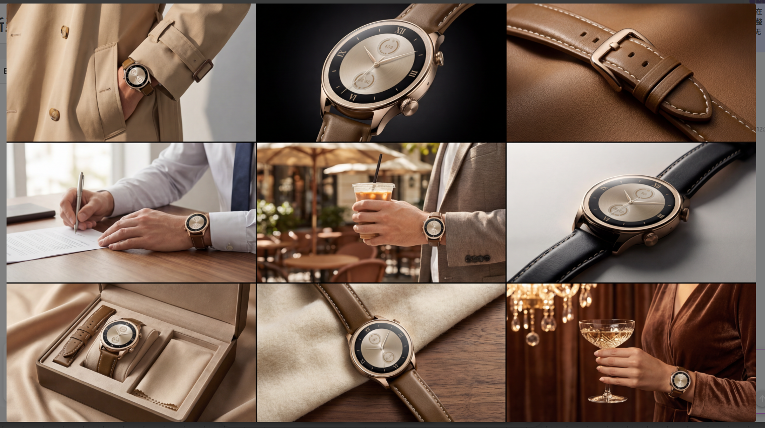 Nano Banana Pro，ai renderings，Intelligent Watch，