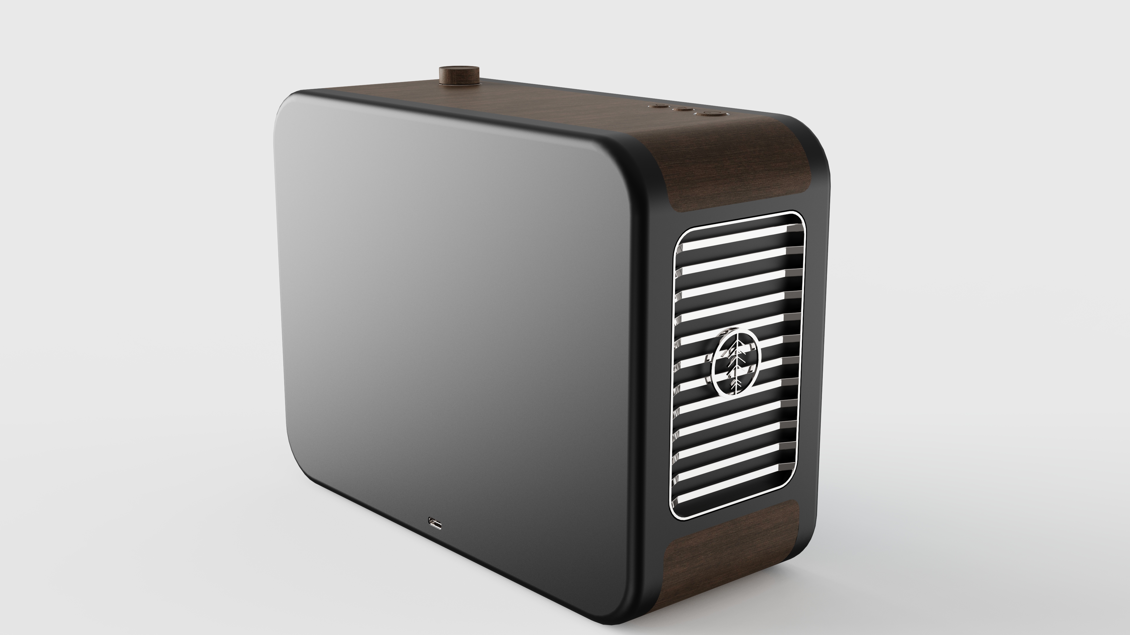 sound design ，industrial design，Home appliance design，product design，woodiness，Simplicity，Tabletop decoration，