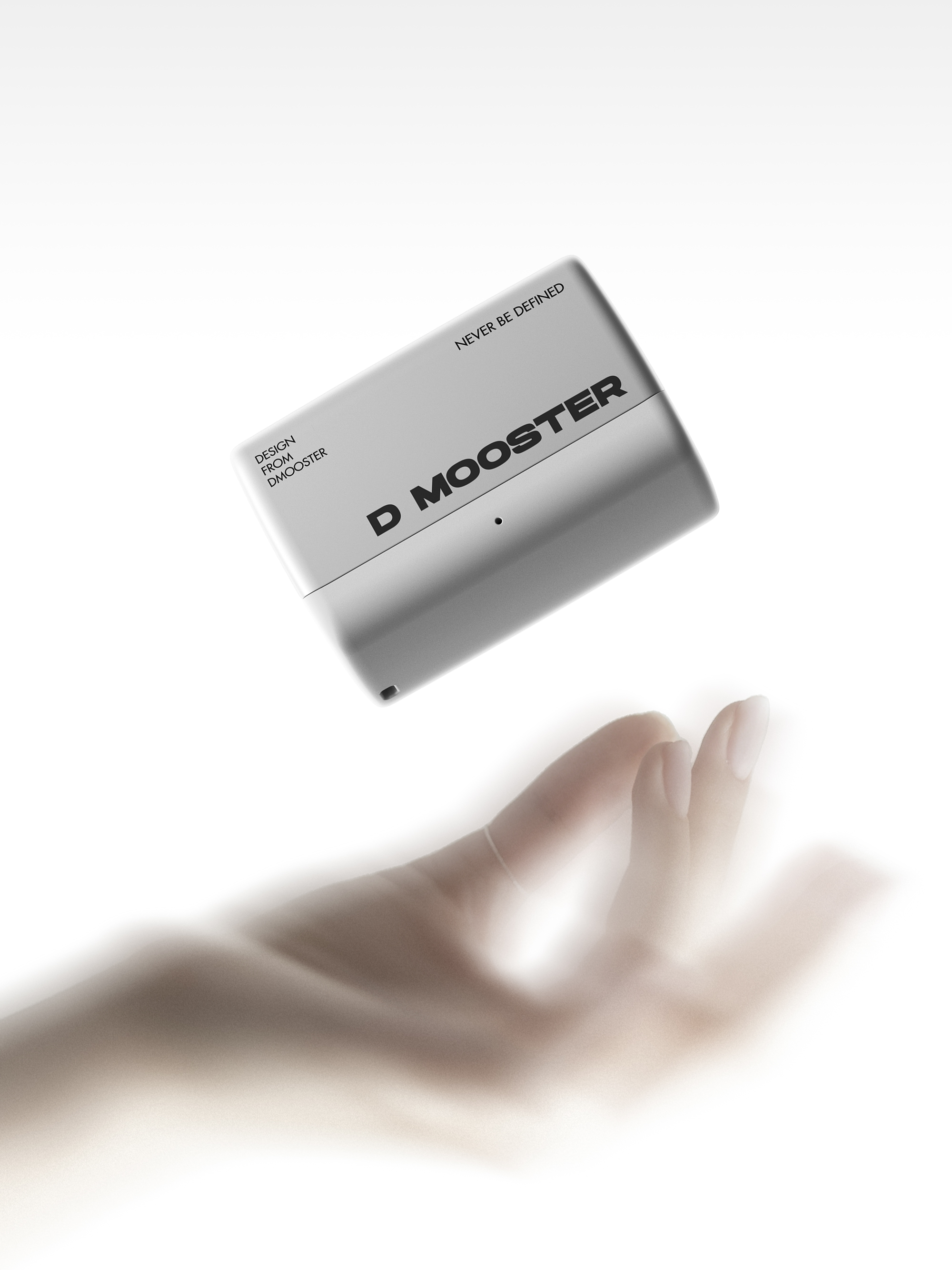 dmooster，Big Monster，industrial design，Ear Clip Headphones，Fashion design，3c Tide Play，headset，Render，