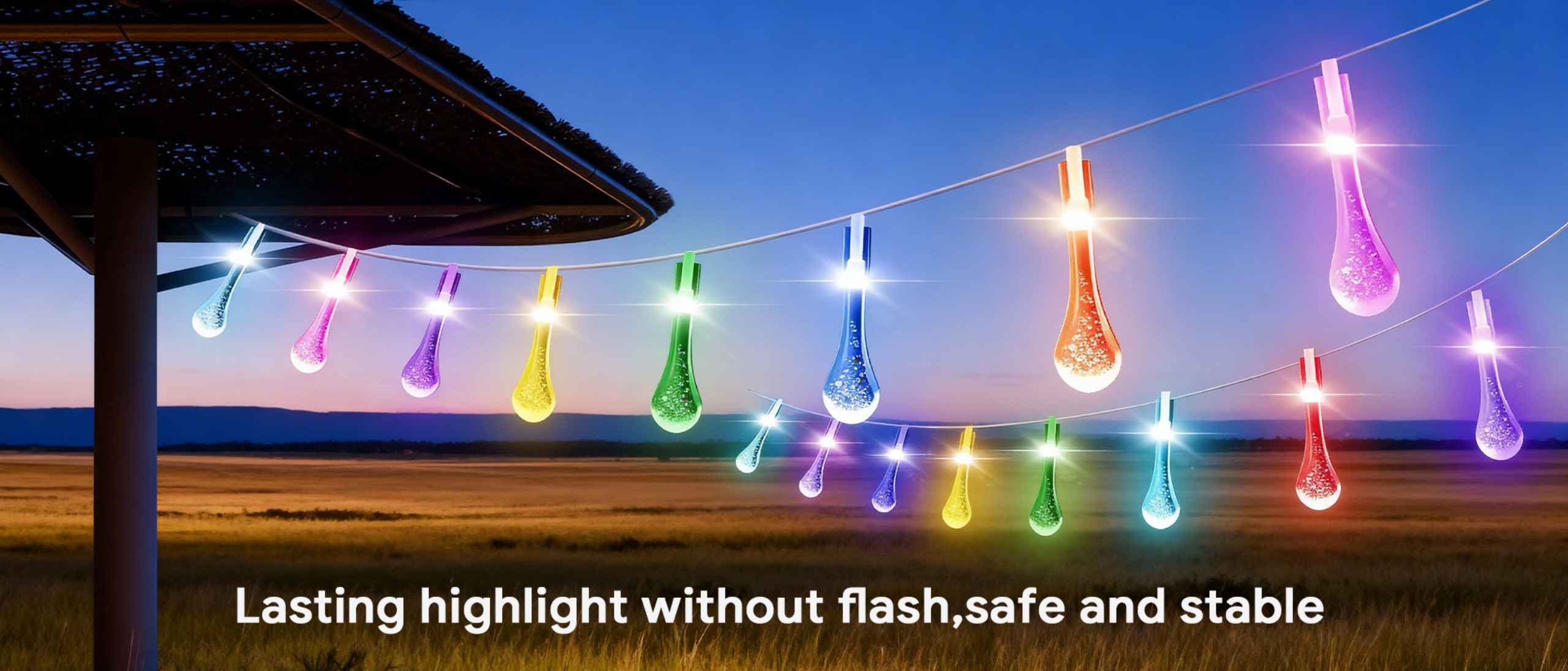 Water Drop Bubble Light String，Christmas lights string，Ambience light string，