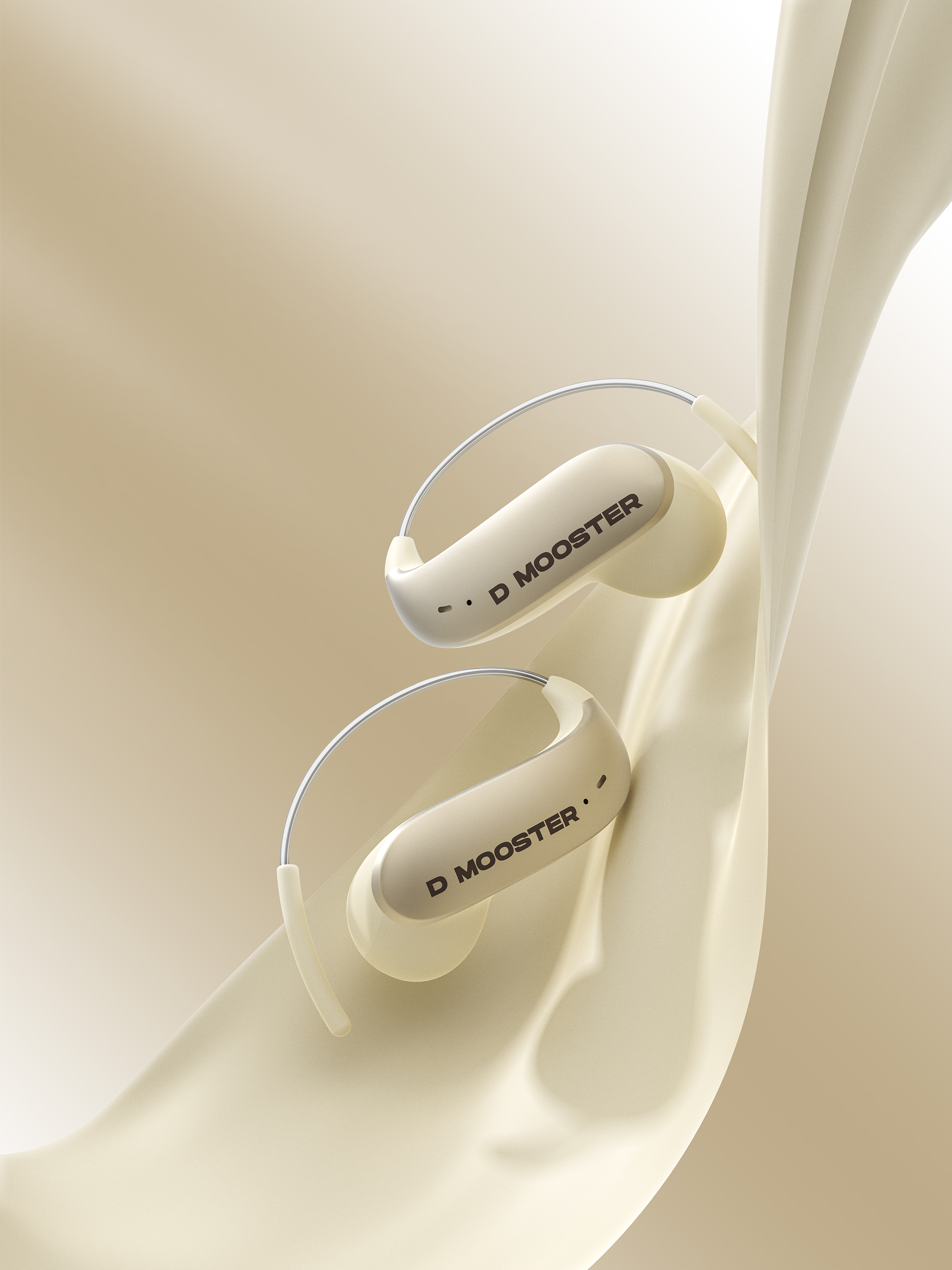 dmooster，Big Monster，Bluetooth headset，ows，industrial design，Open headphones，product design，3c tide，