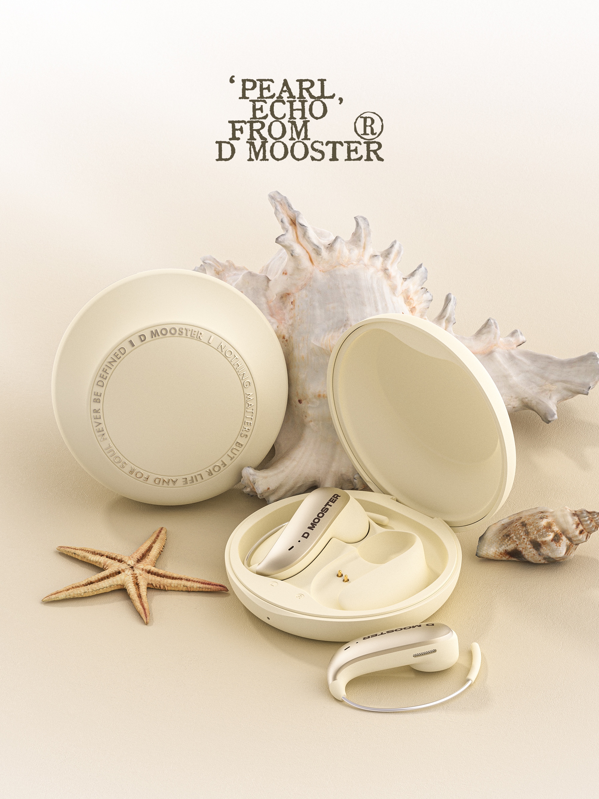 dmooster，Big Monster，Bluetooth headset，ows，industrial design，Open headphones，product design，3c tide，