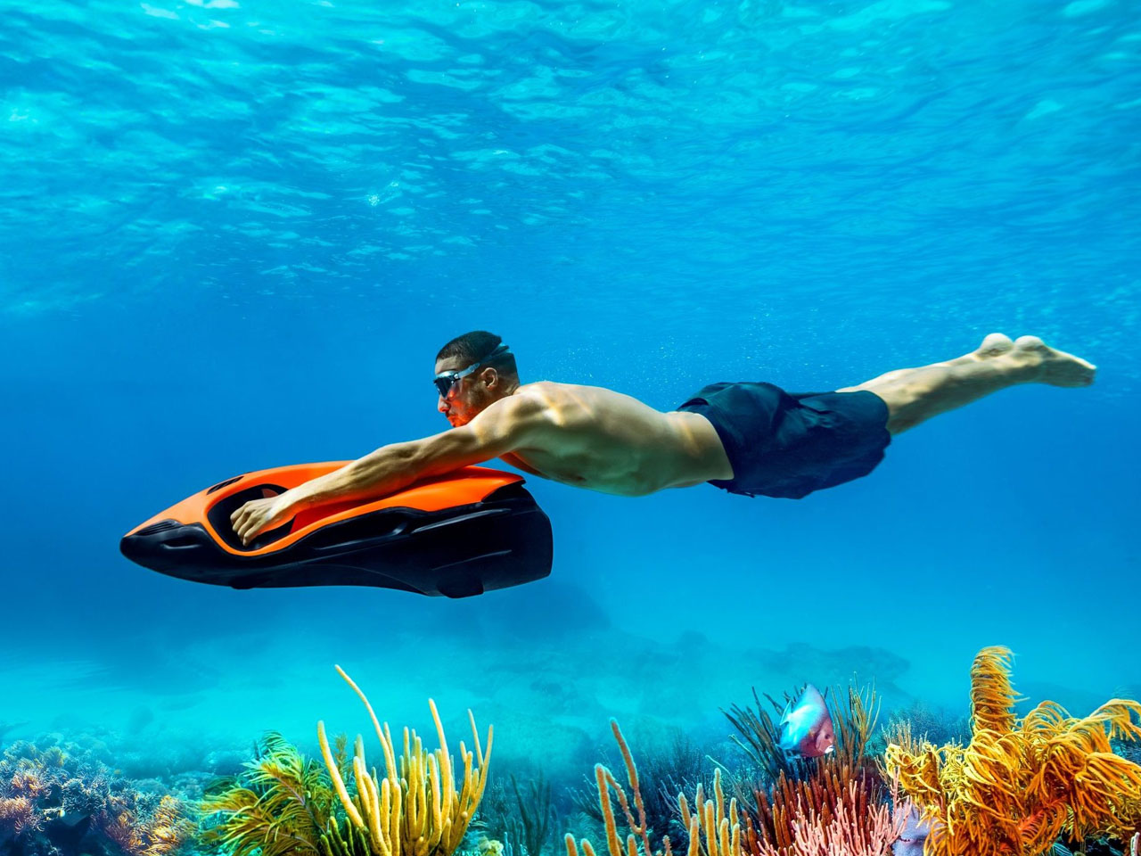 Seabob SE63，Water transport，Water motor，vehicle，