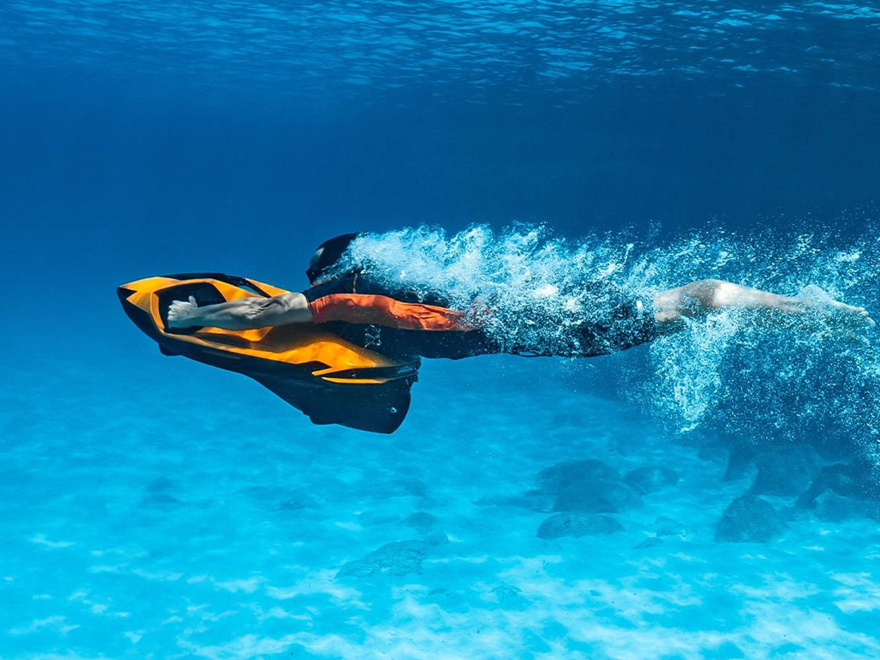 Seabob SE63，Water transport，Water motor，vehicle，