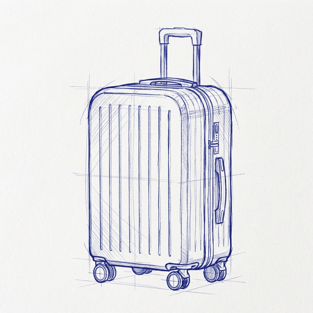 Luggage Exterior Design，