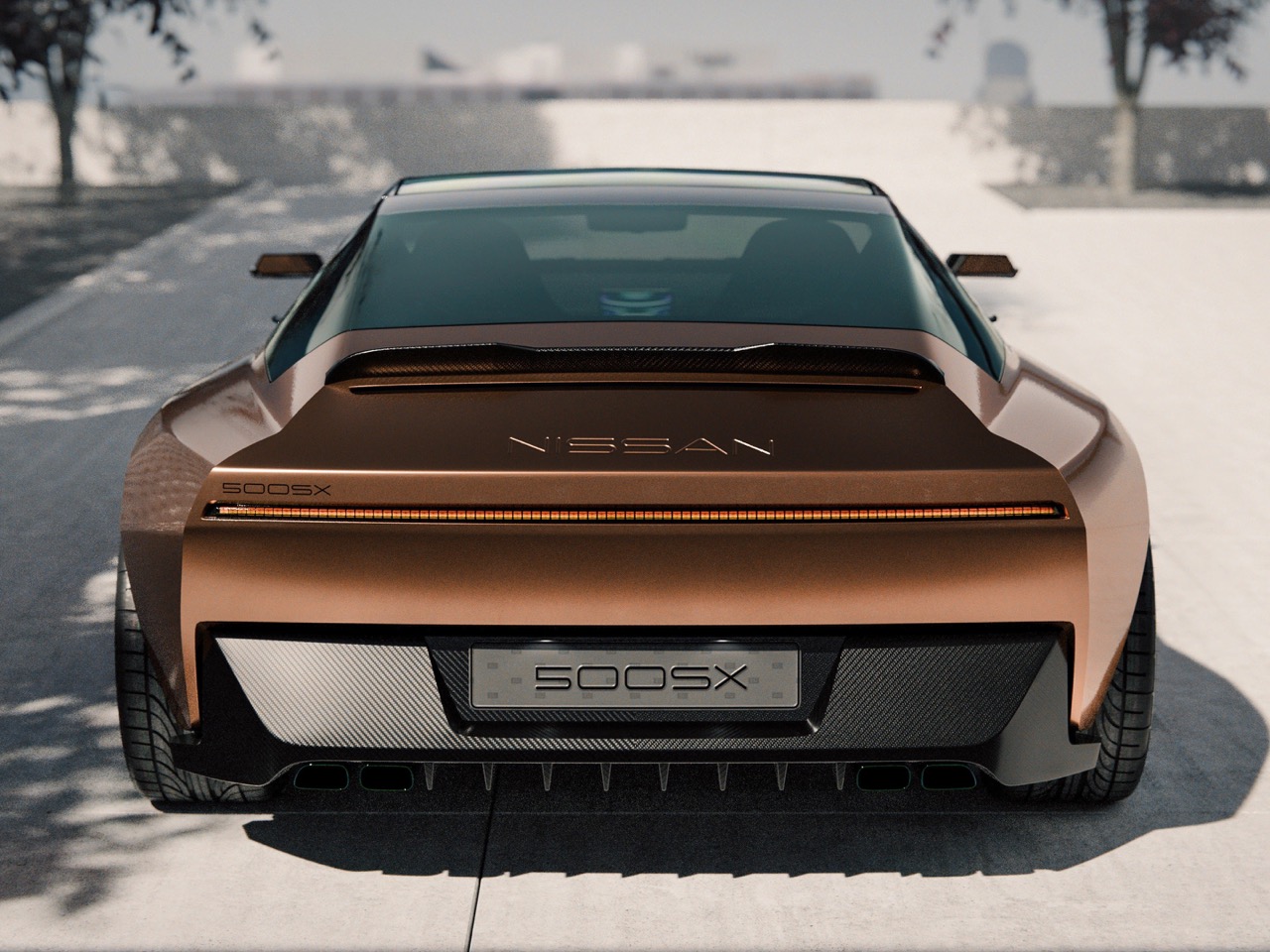 automobile，vehicle，Concept Car，Nissan 500SX，