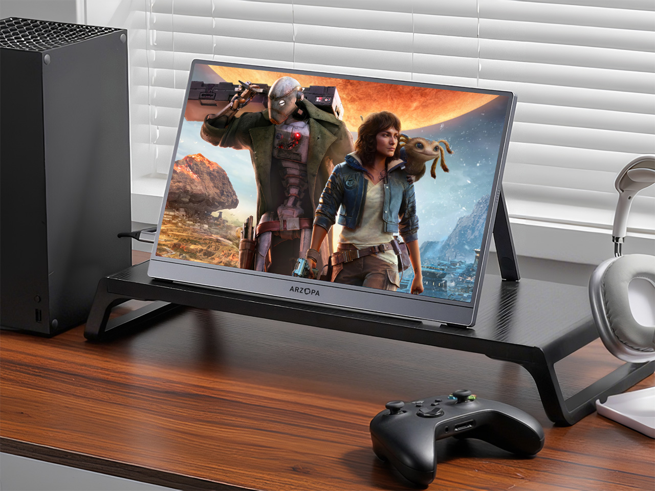 Arzopa，monitor，Digital，electronic product，Digital photo frame，