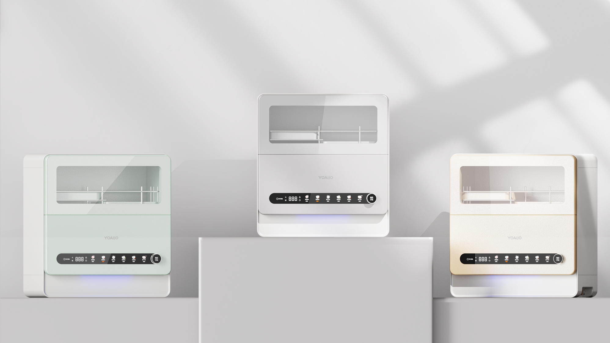 Kitchen appliances，product design，dishwasher，Portable dishwasher，