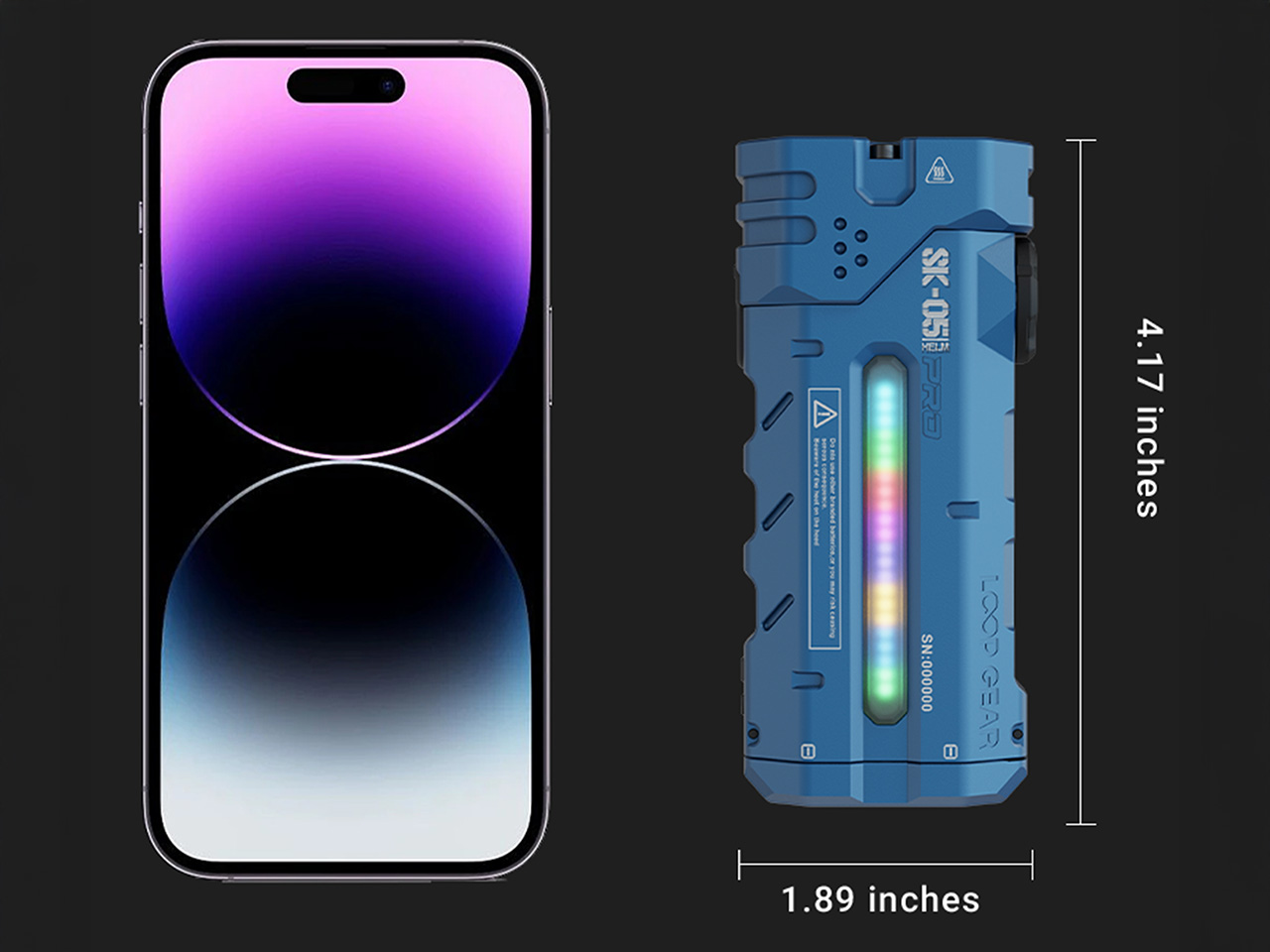 Flashlight，Outdoor equipment，Loop Gear，Lighting tools，