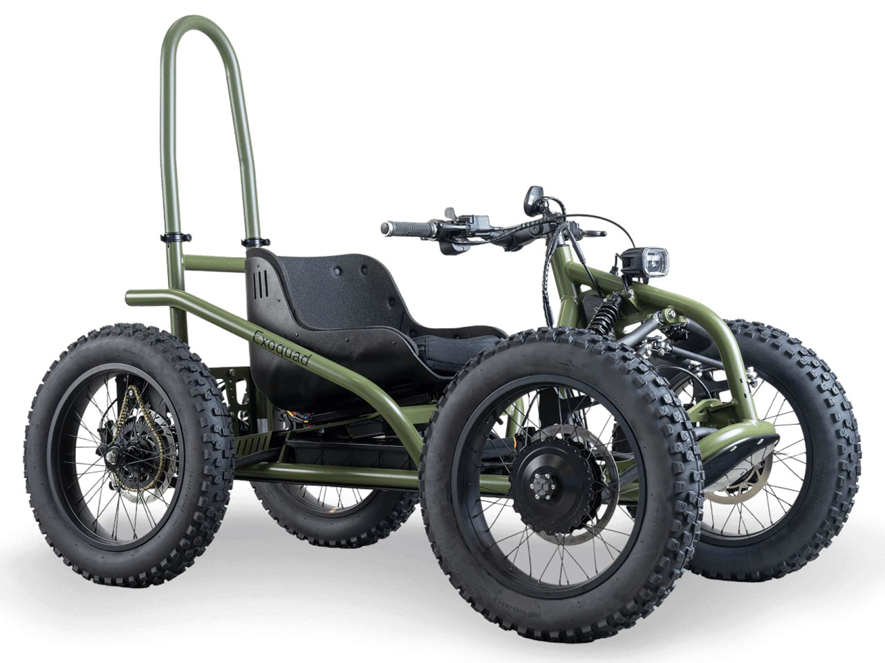 Exoquad V2，vehicle，All-terrain electric scooter，industrial design，