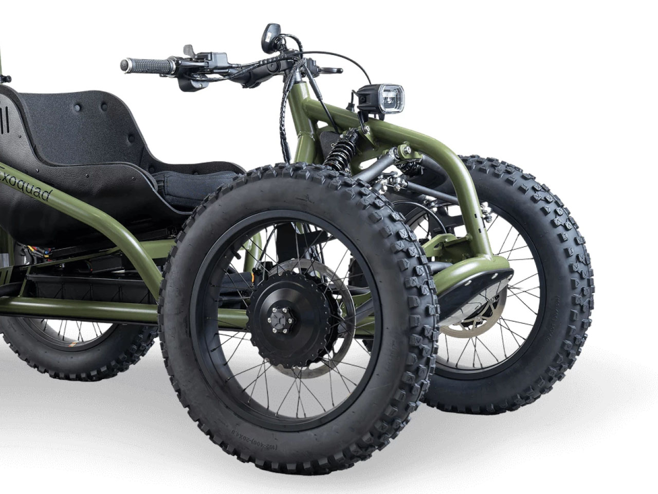 Exoquad V2，vehicle，All-terrain electric scooter，industrial design，