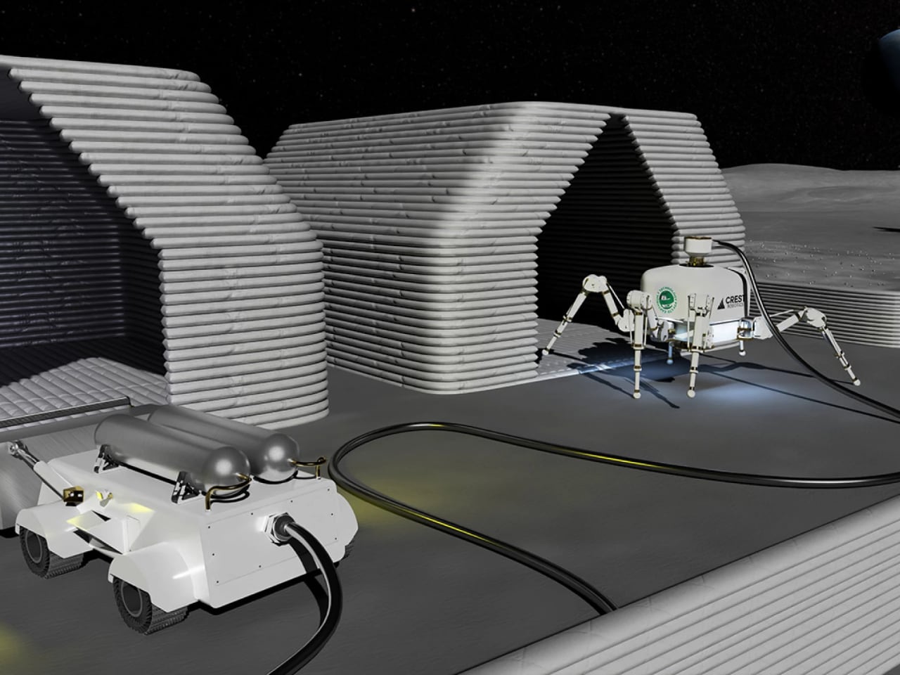 Charlotte，Construction robot，Digital，Electronic equipment，