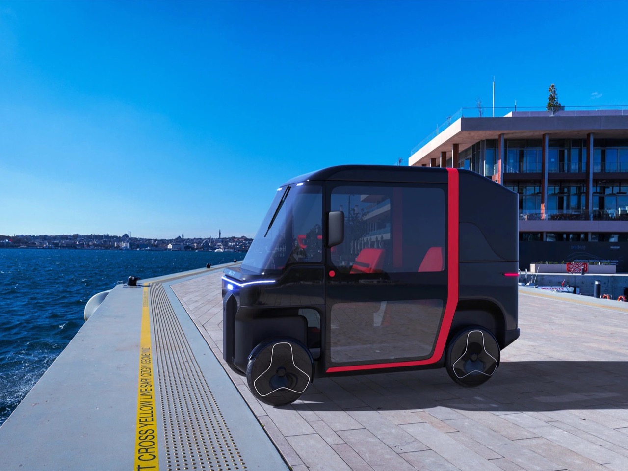 AZR Quad Go，Electric four wheeled vehicle，conceptual design，vehicle，