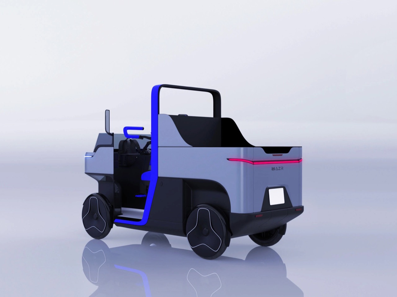 AZR Quad Go，Electric four wheeled vehicle，conceptual design，vehicle，
