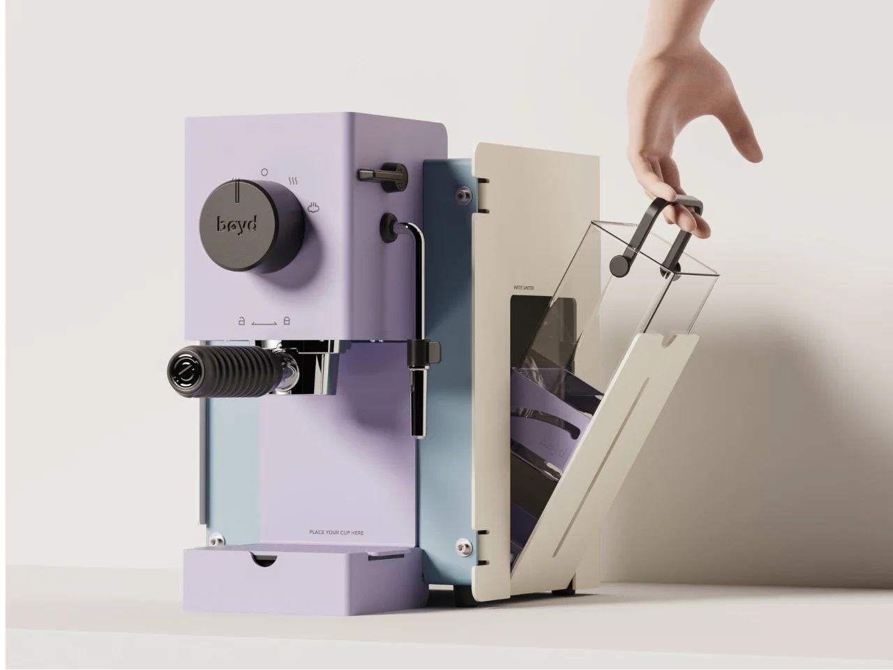 Household Electric Appliances，Coffee machine，Kitchen appliances，conceptual design，