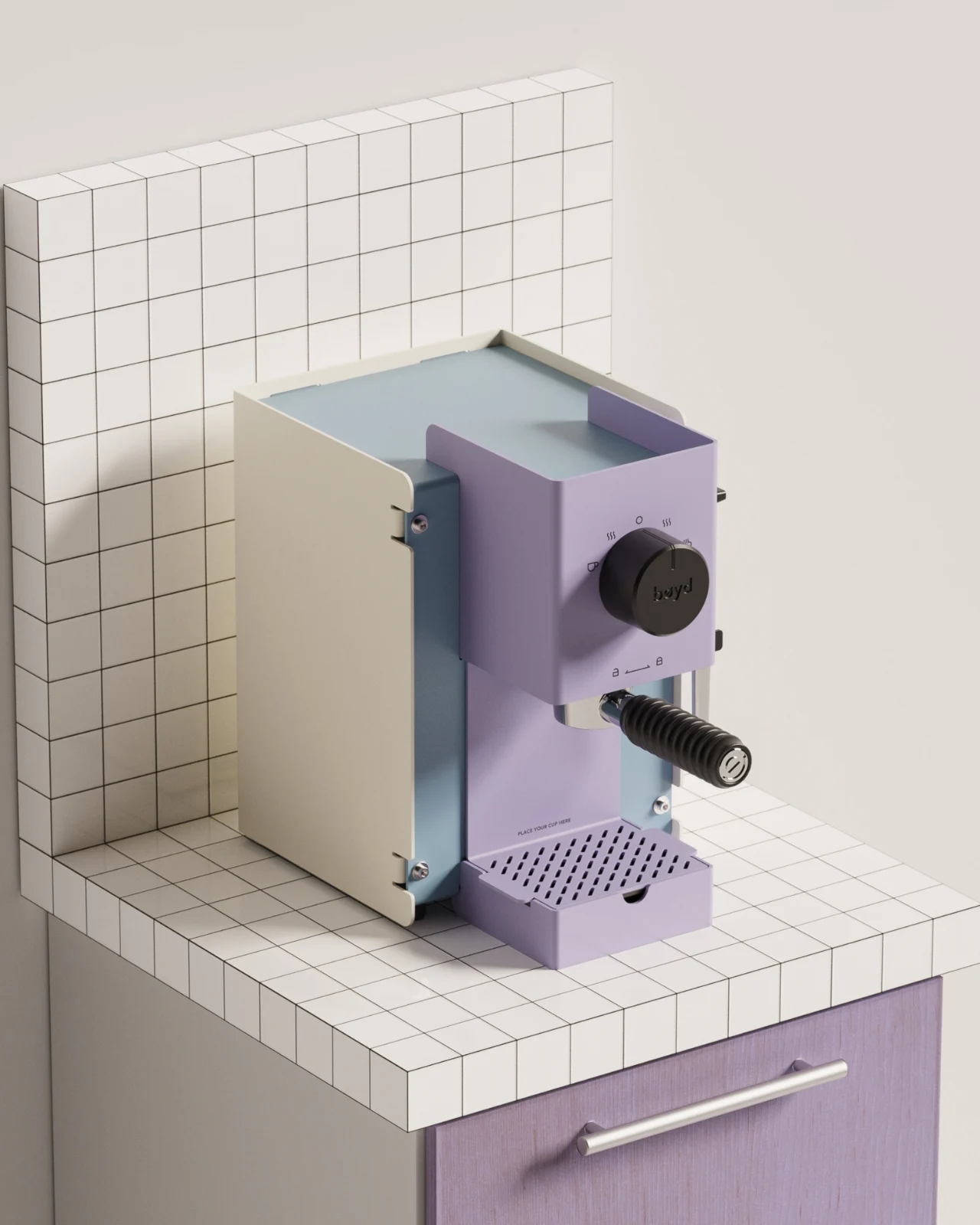 Household Electric Appliances，Coffee machine，Kitchen appliances，conceptual design，