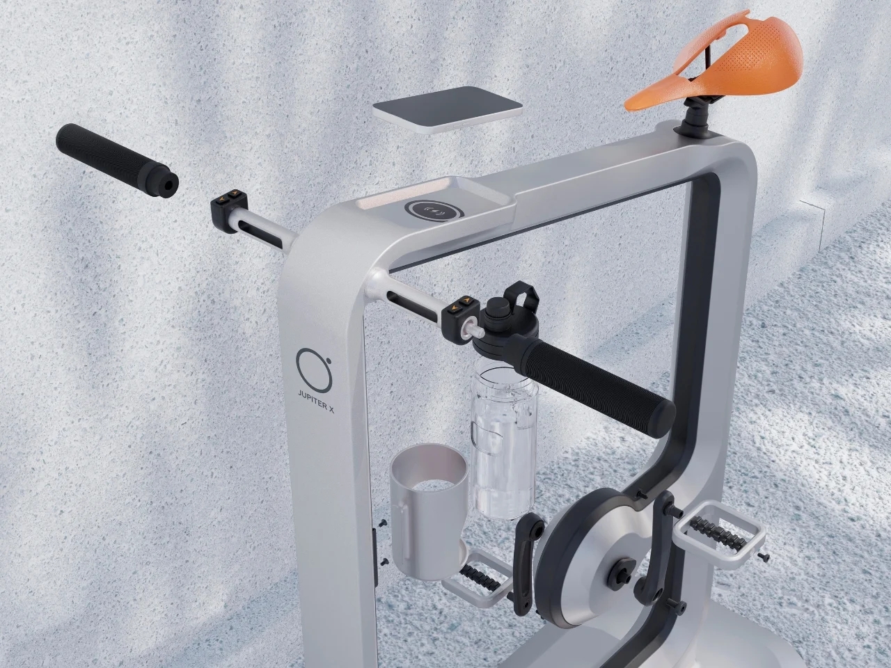 Jupiter X，Exercise bike，conceptual design，Sports equipment，